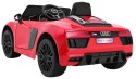Auto na akumulator AUDI R8 Spyder RS EVA 2.4G Lakier Czerwony