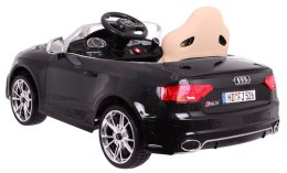 Auto na akumulator Audi RS5 Miękkie Siedzenie 2.4G Lakierowny Czarny