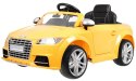 Auto na akumulator Audi TT RS 2.4G Lakierowany Żółty