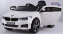 BMW 6 GT Autko na akumulator Biały + Pilot + Wolny Start + EVA + Pasy + LED MP3