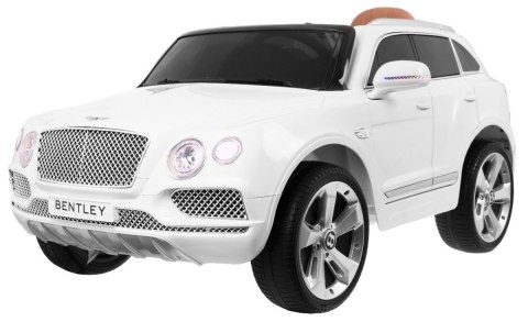 Auto na akumulator Bentley Bentayga Biały