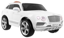 Auto na akumulator Bentley Bentayga Biały