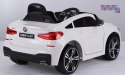 BMW 6 GT Autko na akumulator Biały + Pilot + Wolny Start + EVA + Pasy + LED MP3