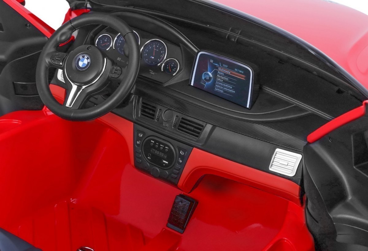 Auto na akumulator BMW X6M 2 os. XXL Czerwony