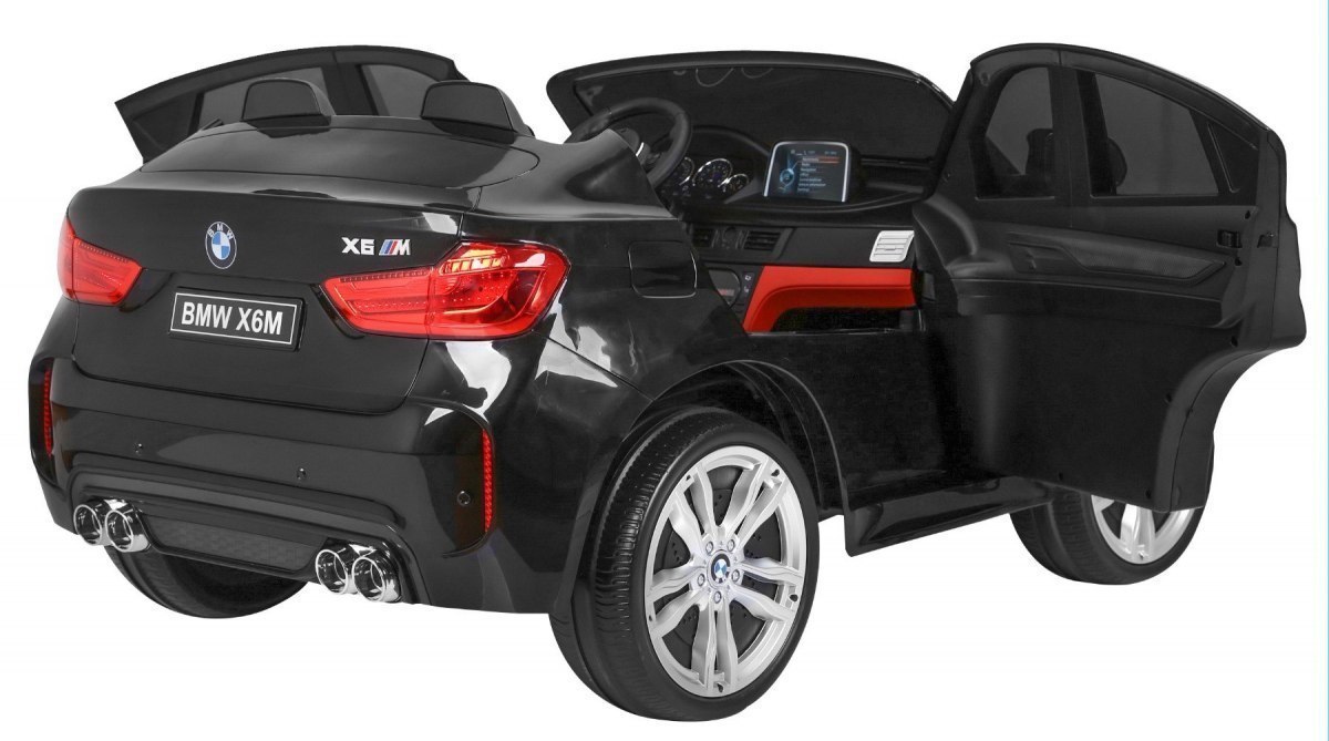 Auto na akumulator BMW X6M 2 os. XXL Lakierowany Czarny