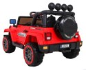 Auto na akumulator Jeep Full Time 4WD 4x4 Czerwony