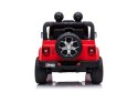 Auto na akumulator Jeep Wrangler Rubicon Czerwony