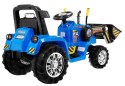 Auto Na Akumulator Koparka Traktor Niebieska