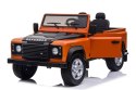 Auto Na Akumulator Land Rover DEFENDER Pomarańczowy