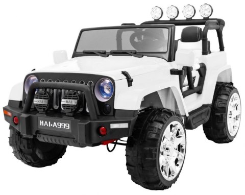 Auto na akumulator Jeep MASTER 4x4 Biały
