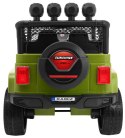 Auto na akumulator Jeep Raptor DRIFTER Napęd 4x4 Zielony