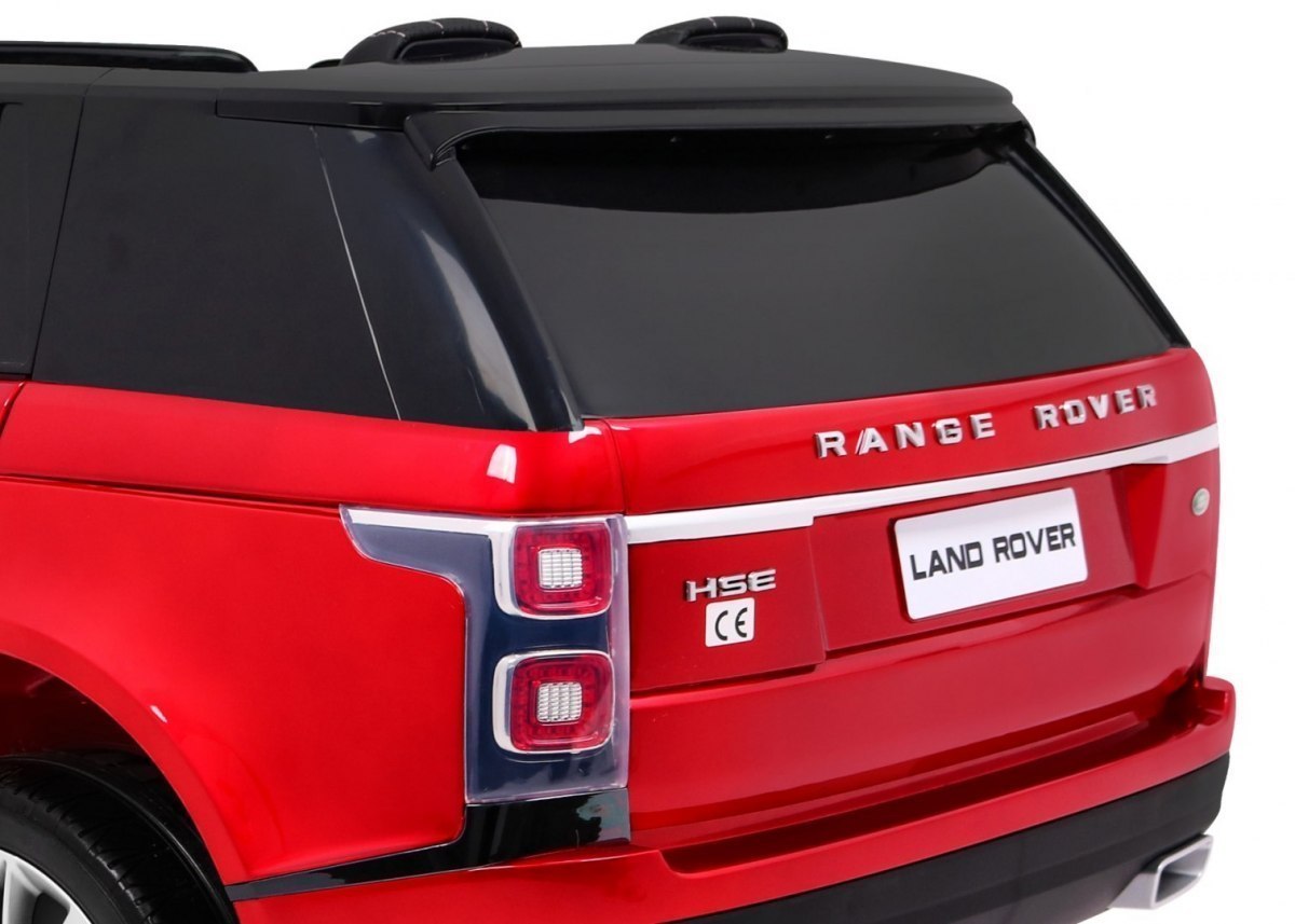 Auto na akumulator Land Rover Range Rover HSE DLA DZIECI Lakier Czerwony