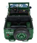 Auto na akumulator Jeep Willys Retro Wojskowy 4x4