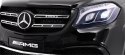 Auto na akumulator Mercedes Benz GLS 63 AMG 4WD Lakierowany Czarny