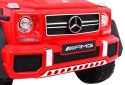 Auto na akumulator Mercedes G63 6x6 6x6 Czerwony MP4