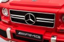 Auto na akumulator Mercedes G63 6x6 Czerwony