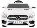Auto na akumulator Mercedes SL 500 Biały