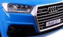 Auto na akumulator New Audi Q7 2.4G LIFT Lakierowany Niebieski