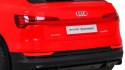 Auto na akumulator Audi E-Tron Sportback Czerwony