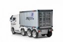 Ciężarówka auto na akumulator Container Truck Biały+ Naczepa