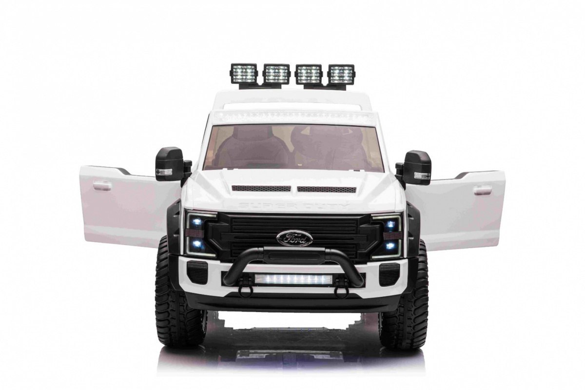Ford Super Duty na akumulator Biały