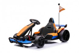 Gokart na akumulator McLaren Drift Pomarańczowy