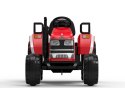 Duży Traktor na akumulator Mahindra Czerwony