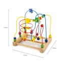 Przeplatanka Sensoryczna Drewniana Edukacyjny Labirynt Viga Toys Montessori