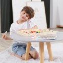 VIGA Drewniana Gra Kulki Złap i Dopasuj Układanka Montessori