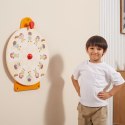 VIGA Tablica Ścienna Koło Pokaż Emocje Certyfikat FSC Montessori