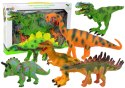 Zestaw Dinozaurów Figurki Modele 6 Sztuk Akcesoria