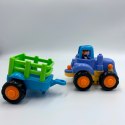 Traktorek z przyczepą - z napedem frykcyjnym