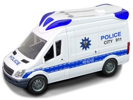 Interaktywna Policja Radiowóz Policyjny Światło Dźwięk Otwierane Drzwi