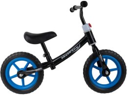 Rowerek biegowy rower dziecięcy czarno-niebieski
