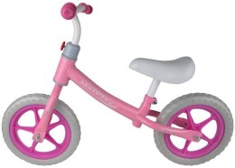 Rowerek biegowy rower dziecięcy różowo-biały