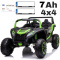 Auto Buggy A032 ATV Racing 24v 4x4 na akumulator Zielony