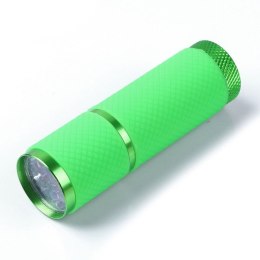 Mini Lampa UV Latarka LED 9W do paznokci zielona
