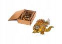 Puzzle Drewniane EKO 74 Triceratops A4 PuzA4-00705