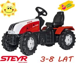 Rolly Toys Traktor na pedały Steyr Ciche koła 3-8 Lat rollyFarmTrac