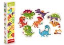 Puzzle Szczęśliwe Dinozaury 8 Zwierzątek 15252