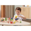 Drewniany zestaw konstrukcyjny Viga Toys 53 elementy w skrzynce Montessori