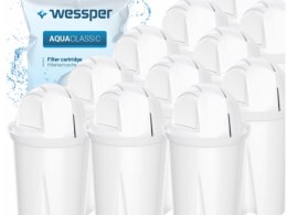 11 x Wklad filtracyjny Wessper AquaClassic