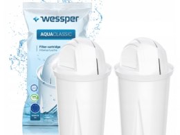 2 x Wklad filtracyjny Wessper AquaClassic (WES002)