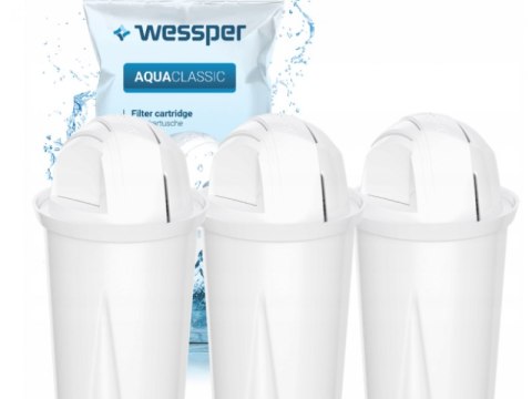 3 x Wklad filtracyjny Wessper AquaClassic