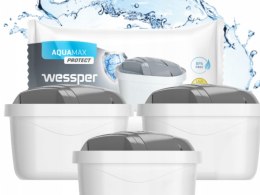 3 x Wkład filtracyjny Wessper AquaMax PROTECT