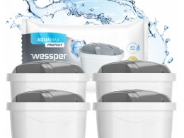 4 x Wkład filtracyjny Wessper AquaMax PROTECT