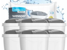 6 x Wkład filtracyjny Wessper AquaMax PROTECT