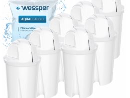 7 x Wklad filtracyjny Wessper AquaClassic