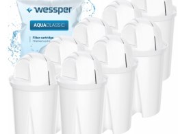 8 x Wklad filtracyjny Wessper AquaClassic