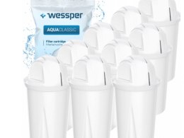 9 x Wklad filtracyjny Wessper AquaClassic
